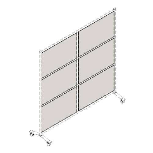 Lorell Adaptable Panel Dividers, 24