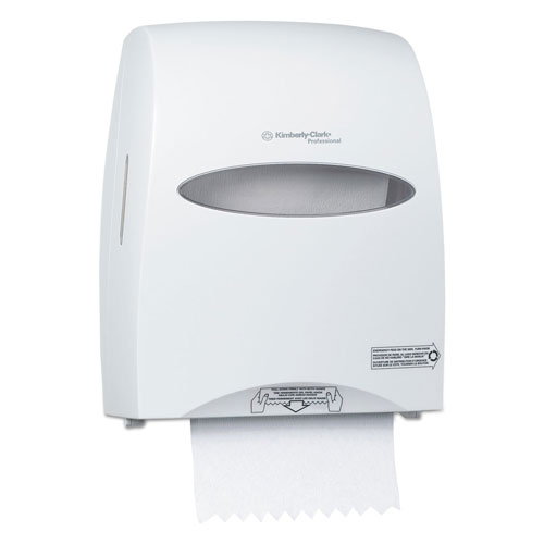 Kimberly-Clark Sanitouch Hard Roll Towel Dispenser, 12.63 x 10.2 x 16.13, White
