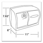 Scott® Pro Coreless SRB Tissue Dispenser, 10.13 x 6.4 x 7, Stainless Steel view 2