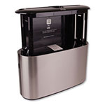 Tork Xpress Countertop Towel Dispenser, 12.68 x 4.56 x 7.92, Stainless Steel/Black view 4