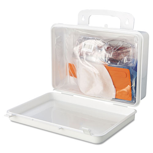 Impact Bloodborne Pathogen Cleanup Kit, OSHA Compliant, Plastic Case