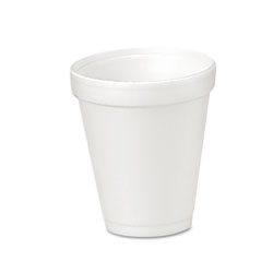 Dart Foam Drink Cups, 4oz, 25/Bag, 40 Bags/Carton (4J4DART)