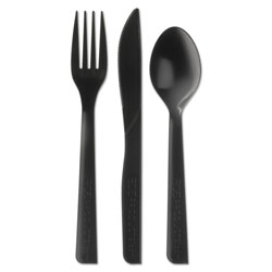 Eco-Products 100% Recycled Content Cutlery Kit - 6", 250/Carton (ECPEP-S115)