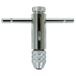 Irwin T-Handle Ratcheting Tap Wrench, 1/4"-1/2"