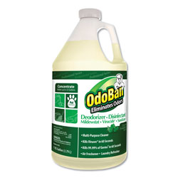 OdoBan® Concentrated Odor Eliminator, Eucalyptus, 1gal Bottle, 4/Carton (ODO911062G4)
