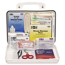 Pac-Kit ANSI Plus #25 Weatherproof First Aid Kit, 143-Pieces, Plastic Case (579-6430)