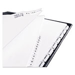 Avery Preprinted Legal Exhibit Side Tab Index Dividers, Avery Style, 25-Tab, 1 to 25, 11 x 8.5, White, 1 Set view 4