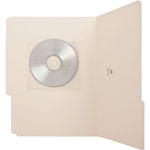 Compucessory 26555 Self Adhesive Poly CD/DVD Holders view 2