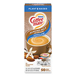 Coffee-Mate® Plant-Based Almond Milk Non-Dairy Liquid Creamer Singles, Natural Vanilla, 0.38 oz Tubs, 200/Carton view 4