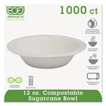 Eco-Products Renewable & Compostable Sugarcane Bowls - 12oz., 50/PK, 20 PK/CT orginal image