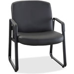 Lorell Leather Guest Chair, 26-1/4