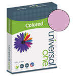Universal Deluxe Colored Paper, 20 lb Bond Weight, 8.5 x 11, Orchid, 500/Ream orginal image