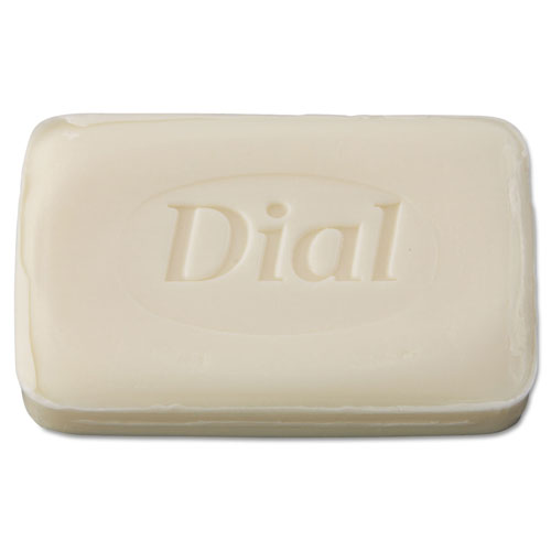 Dial Individually Wrapped Deodorant Bar Soap, White, # 3 Bar, 200/Carton