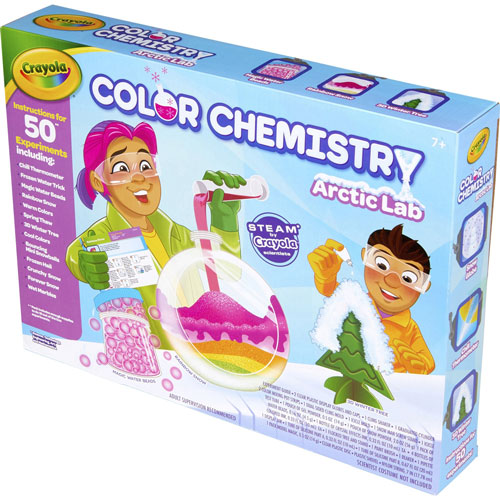 Crayola Color Chemistry Arctic Lab Set, Skill Learning: Science, Chemistry, 7 Year & Up