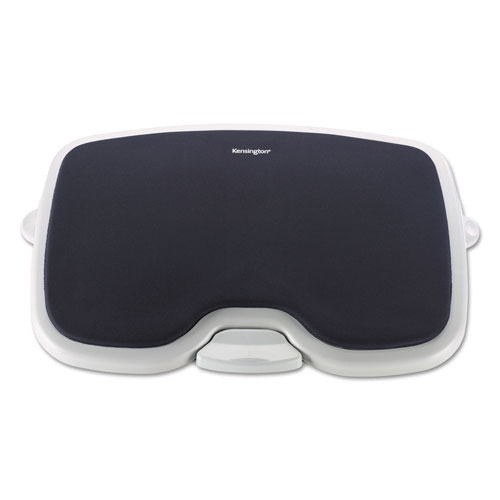 Kensington SoleMate Comfort Footrest with SmartFit System, 21.5w x 14d x 3.5h to 5h, Gray/Black