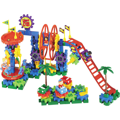 Learning Resources Dizzy Funland Motorized Gears Set, 120 Pieces, Assorted