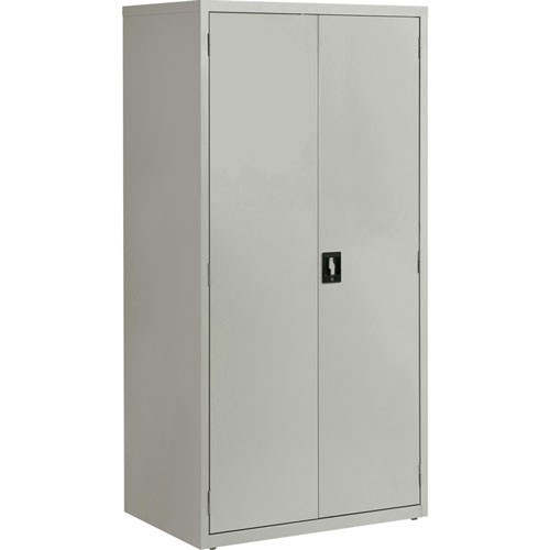 Lorell Storage Cabinet, 24" x 36" x 72', Light Gray