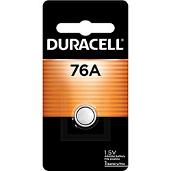 Duracell Specialty Alkaline Battery, 76/675, 1.5V (DURPX76A675PK09)
