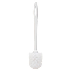Rubbermaid Toilet Bowl Brush, 10" Handle, White (RUB631000WE)