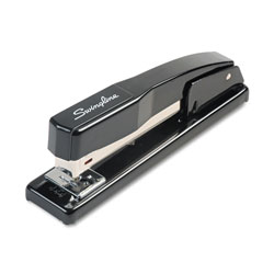 Swingline Commercial Full Strip Desk Stapler, 20-Sheet Capacity, Black (SWI44401S)