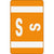 Smead™ AlphaZ Color-Coded Second Letter Alphabetical Labels, S, 1 x 1.63, Orange, 10/Sheet, 10 Sheets/Pack (SMD67189)