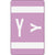 Smead™ Alpha-Z Color-Coded Second Letter Labels, Letter Y, Lavender, 100/Pack (SMD67195)