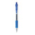 Zebra® Sarasa Dry Gel X20 Retractable Gel Pen, Fine 0.5mm, Blue Ink, Translucent Blue Barrel, Dozen (ZEB46720)