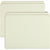 Smead™ Pressboard File Folders, Top Tab, Letter, Straight Cut, Gray Green, 25/Bx (SMD13200)