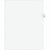 Avery® Preprinted Legal Exhibit Side Tab Index Dividers, Avery Style, 26-Tab, H, 11 x 8.5, White, 25/Pack (AVE01408)