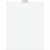Avery® Avery-Style Preprinted Legal Bottom Tab Dividers, Exhibit M, Letter, 25/Pack (AVE12386)