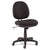 Alera® Interval Series Swivel/Tilt Task Chair, Supports up to 275 lbs, Black Seat/Black Back, Black Base (ALEIN4811)