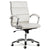 Alera® Neratoli Mid-Back Slim Profile Chair, Supports up to 275 lbs, White Seat/White Back, Chrome Base (ALENR4206)