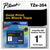 Brother TZe Standard Adhesive Laminated Labeling Tape, 0.94" x 26.2 ft, Gold on Black (BRTTZE354)