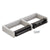 Bobrick ClassicSeries Toilet Tissue Dispenser for Two Rolls, 12 1/2" x 4 7/8" x 1 1/2" (B2740)