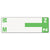 Smead™ AlphaZ Color-Coded First Letter Combo Alpha Labels, M/Z, 1.16 x 3.63, Light Green/White, 5/Sheet, 20 Sheets/Pack (SMD67164)
