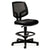 HON® Volt Series Mesh Back Adjustable Leather Task Stool, 32.38" Seat Height, Up to 250 lbs., Black Seat/Back, Black Base (HON5715SB11T)