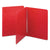 Smead™ Side Opening Press Guard Report Cover, Prong Fastener, Letter, Bright Red (SMD81252)