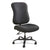 Safco® Optimus High Back Big and Tall Chair, Fabric Upholstery, Supports up to 400 lbs., Black Seat/Black Back, Black Base (SAF3590BL)