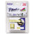 Brother TZ Standard Adhesive Laminated Labeling Tape, 0.47" x 16.4 ft, White/Satin Gold (BRTTZEMQ835)