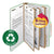 Smead™ 100% Recycled Pressboard Classification Folders, 3 Dividers, Legal Size, Gray-Green, 10/Box (SMD19093)
