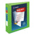 Avery® Heavy-Duty View Binder with DuraHinge and One Touch EZD Rings, 3 Rings, 2" Capacity, 11 x 8.5, Chartreuse (AVE79776)