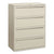 HON® 700 Series Four-Drawer Lateral File, 42w x 18d x 52.5h, Light Gray (HON794LQ)