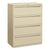 HON® 700 Series Four-Drawer Lateral File, 42w x 18d x 52.5h, Putty (HON794LL)