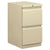 HON® Efficiencies Mobile File/File Pedestal, 15w x 19.88d x 28h, Putty (HON33820RL)