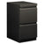 HON® Efficiencies Mobile File/File Pedestal, 15w x 19.88d x 28h, Charcoal (HON33820RS)