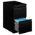 HON® Efficiencies Mobile File/File Pedestal, 15w x 22.88d x 28h, Black (HON33823RP)
