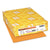 Astrobrights® Color Cardstock, 65 lb, 8.5 x 11, Cosmic Orange, 250/Pack (WAU22851)