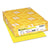 Astrobrights® Color Paper, 24 lb, 8.5 x 11, Lift-Off Lemon, 500/Ream (WAU21011)