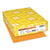Astrobrights® Color Paper, 24 lb, 8.5 x 11, Cosmic Orange, 500/Ream (WAU22651)