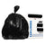 AccuFit® Can Liners, 40 x 53, 1.3 mils, Black, 100/Carton (HERH8053PKRO1)
